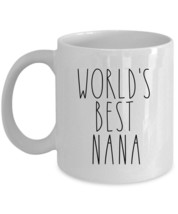 World&#39;s Best Nana Coffee Mug 11/15oz Mother&#39;s Day Christmas Cup Gifts For Mom - £12.69 GBP+