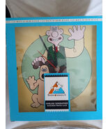 RARE Wallace and Gromit wall clock alarm figure statue &amp; watch cartoon d... - $129.00
