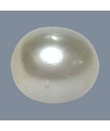 Oval 23.4 Carat 14 x 16mm Natural Smoke White Australian South Sea Pearl... - £168.53 GBP