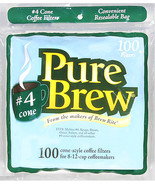 #4 CONE STYLE FILTERS 8 10 12 Cup Paper COFFEE Maker DRiP COFFEEMAKER Pu... - €15,82 EUR