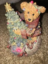 Boyds Bears Christmas Elliot & The Tree...#2241 —332 - $34.49