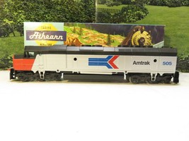 ATHEARN HO TRAINS - 3624 AMTRAK FP-45 DIESEL LOCO  LN- BXD- RUNS FINE-S31V - $1,045.84 MXN