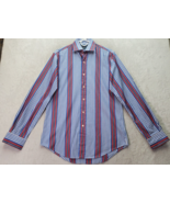 Polo by Ralph Lauren Dress Shirt Men&#39;s M Multi Striped Regent Custom Fit... - £16.67 GBP