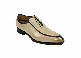 Handmade Men&#39;s Leather Formal Dress Magnificent Loafers Custom Made Shoes-520 - £181.91 GBP