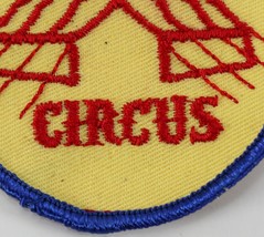 Vintage Cub Scout Circus Round Twill Yellow Boy Scouts of America BSA Camp Patch - £9.18 GBP