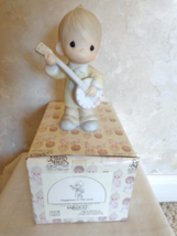 Precious Happiness Is The Lord Figurine by Enesco #12378 (#2642) - £14.94 GBP