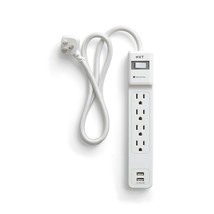 4-Outlet 2 Usb Surge Protector 3Ft Cord 600 Joules Nx54310 - £41.65 GBP