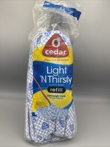 O-Cedar Light &#39;N Thirsty Cloth Mop Replacement Head Refill New Sealed - $28.61