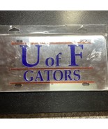 University of Florida Gators Metal License Plate Thick plastic NEW COLLE... - $565.09 MXN