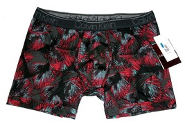 Calvin Klein Palm Fronds Cerise Teal Grey Black Pouch Front Boxers Mn&#39;s NWT 2018 - £18.37 GBP