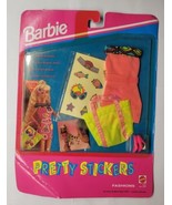 1992 Barbie Pretty Sticker Fashion Pack 4535 Dress Bag Shoes Stickers NRFP - £12.65 GBP