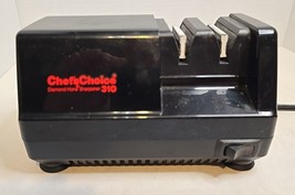 Chef&#39;s Choice Electric Knife Sharpener Model 310 Black Diamond Hone Clea... - $17.41