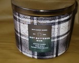 Bath &amp; Body Works Hot Buttered Rum Scented Jar Essential Oil Candle 14.5 - $34.64