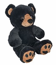 Recordable 16&quot; Plush Benjamin the Black Bear w/20 Second Digital Recorde... - £15.78 GBP