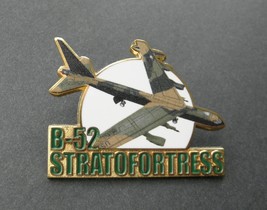 STRATOFORTRESS STRATEGIC BOMBER AIR FORCE B-52 AIRCRAFT LAPEL PIN 1.75 i... - $6.64