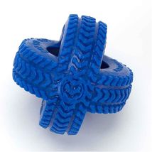 MPP Double Tire Heavy Duty Durable Rubber Tough Chewer Dog Dental Health Toy 4 I - £11.12 GBP+