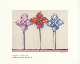 WAYNE THIEBAUD Three Wind Toys (Lg) - Signed - £1,161.03 GBP