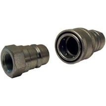 Apache 39040910 3/8&quot;, Body Coupler Ball Set, 3/8&quot;FNPT, Hydraulic Adapter - £34.93 GBP