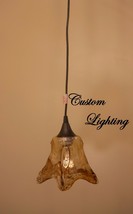 Matte Black Finish Hanging Mini Pendant Light Vintage Edison Bulb Type Unique - £44.85 GBP