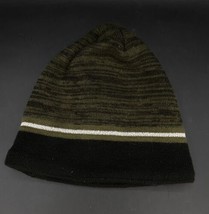 Dorfman Pacific Unisex Olive Green Dark Grey Beanie Cap Ski Winter Vintage - $23.70 CAD