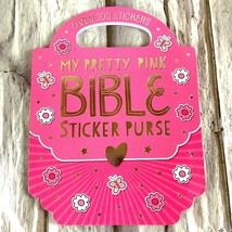 My Pretty Pink Bible Sticker Purse Activity Book Stories - $9.69