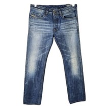 Diesel Safado Regular Slim Straight Jeans 32x34 0803m Denim (Measures 35... - $84.15