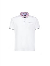 Impulso floral collar polo in White - £106.11 GBP