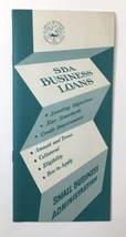 SBA Business Loans Small Business Administration Brochure 1978 OPI-18 - £15.46 GBP