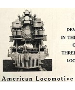 American Locomotive Company March 1929 Advertisement Train Railroad DWAA22 - $29.99