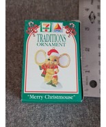 7 Eleven Traditions Ornament Merry Christmouse 1993 Collection NIB - £3.74 GBP