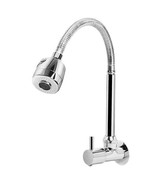 Turbo Sink Spray Spout Flexible Sink Cock With Flange Pack Of -1, Silver... - $899.83 MXN