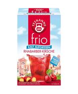 Teekanne FRIO tea: ICED TEA Rhubarb Cherry - 18 tea bags-DAMAGED-FREE SHIP - $11.00