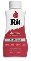 Rit Liquid Dye - Cherry Red, 8 oz. - $5.95