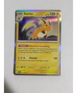 Raichu 026/165 Sv: Scarlet &amp; Violet 151 Holo - $1.49