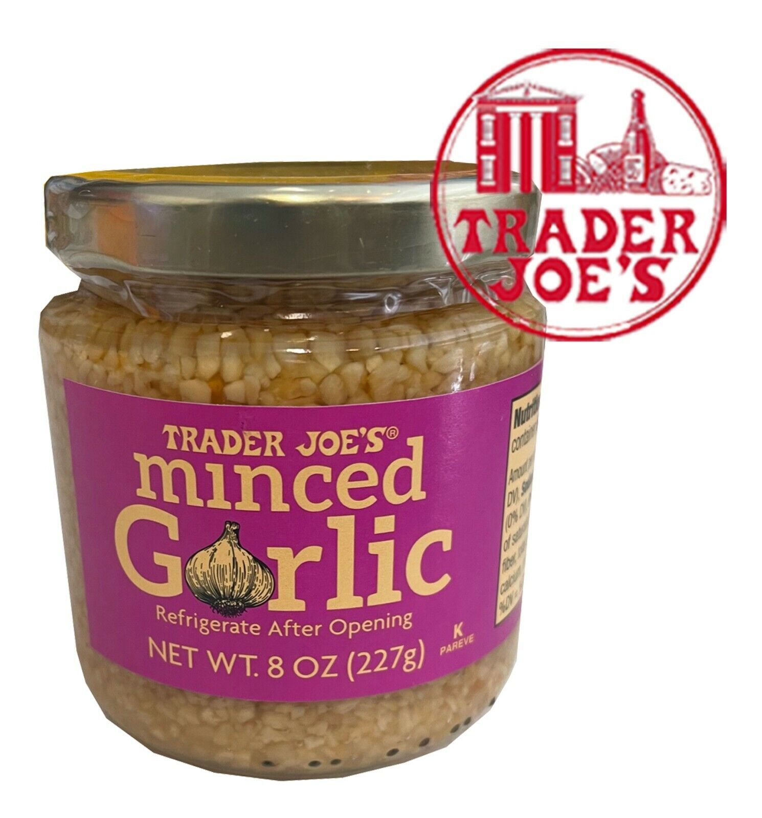  Trader Joe’s Minced Garlic 8oz   - $10.40