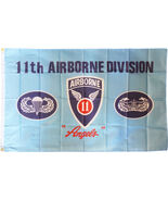 11th Airborne Division - 3'X5' Polyester Flag - Lightweight Polyester, 3... - $15.60