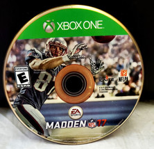 Madden NFL 17 Microsoft Xbox One Rated E Ea Sports Video Game Disc Only - £3.88 GBP