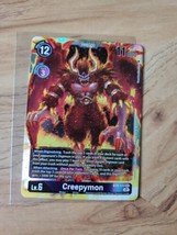 2020 Digimon Card Game. New Awakening Creepymon TB8-111 SEC. Pack Fresh.... - $10.88