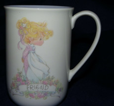 Precious Moments &quot;Friend&quot; Coffee Mug 1990 Enesco Precious Moments Coffee Cup - £7.86 GBP
