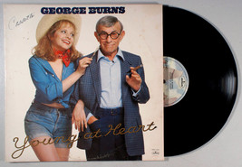 George Burns - Young at Heart (1982) Vinyl LP • Stand Up Comedy - $9.61