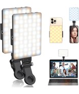 Selfie Light, Phone Light With Front And Back Clips (Two Packs), 5000Mah - $60.34 CAD