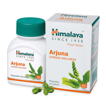 Himalaya Herbal Arjuna 60 Tablets | Pack of 1,2,3,4,5,6,8,10,12,15,20 Bottles - £9.34 GBP+