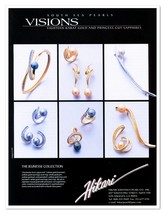 Hikari South Sea Pearls Jeunesse Collection Vintage 1997 Full-Page Magaz... - $9.70