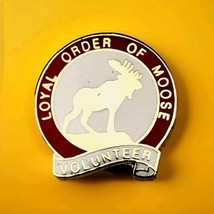 Loyal Order Moose Volunteer Pin Fraternity - $13.95