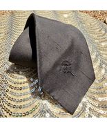 Vintage Luxury MCM Black Countess Mara Tie Mens New York Naples 3.5x56 - $148.50