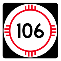 New Mexico State Road 106 Sticker R4140 Highway Sign Road Sign Decal - £1.14 GBP+
