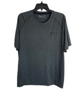 Under Armour Mens Tee Shirt Adult Size XL Loose Gray Short Sleeve Athletic - $23.37