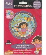 M &amp; D Dora the Explorer Pinata Happy Birthday Feliz Cumpleanos 18&quot; Foil ... - $188.82 MXN