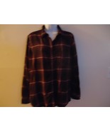 Women American Eagle Button Front, Plaid, Long Sleeve Flannel Shirt Size... - £11.16 GBP