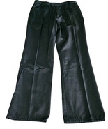 Harley Davidson Womens Pants Black Size 16 Cotton Blend Button Zip Pockets - £22.49 GBP